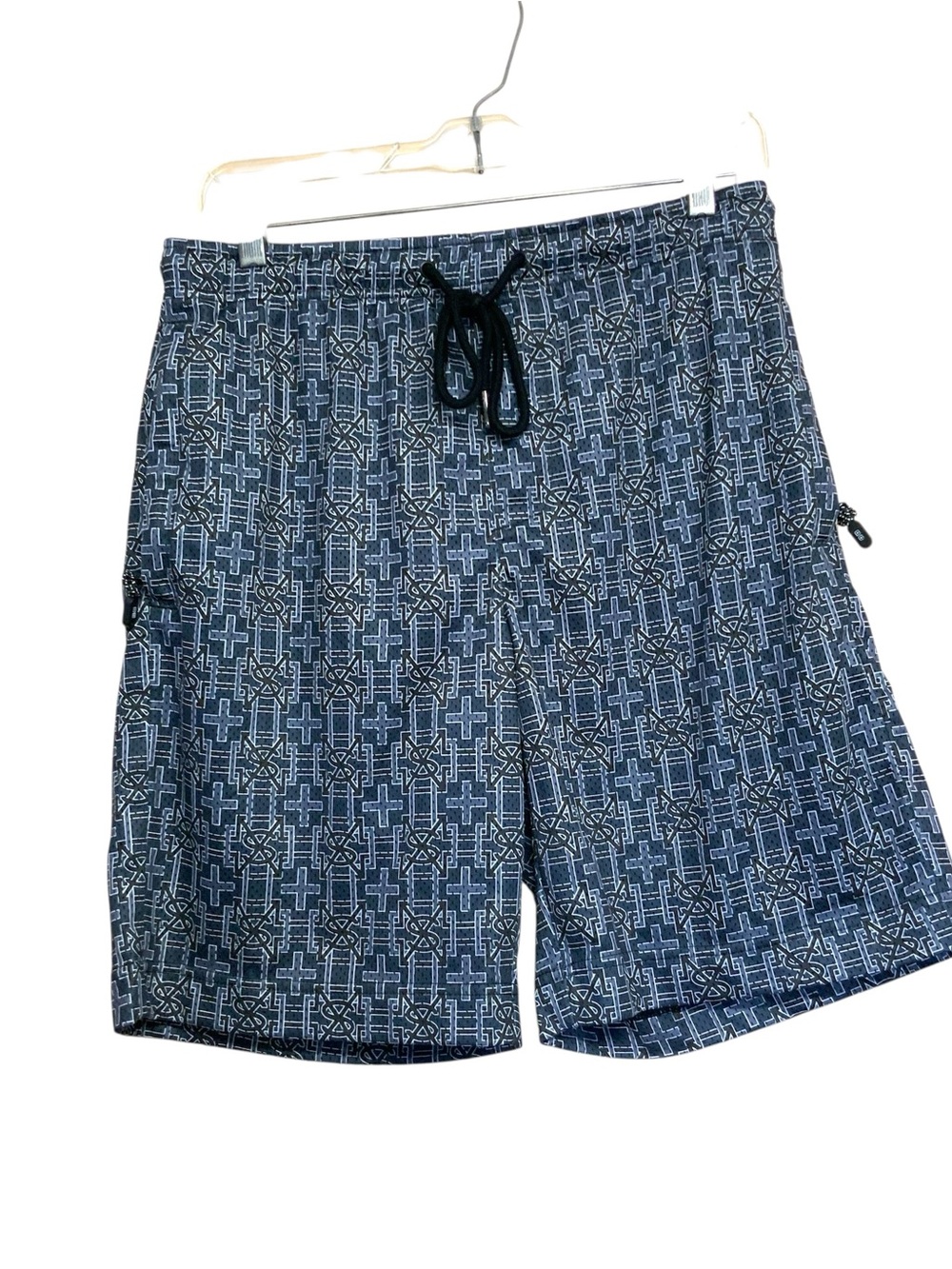 Ksubi Mesh Logo Shorts Boardshorts Logo Print Resort Men’s Size Small
